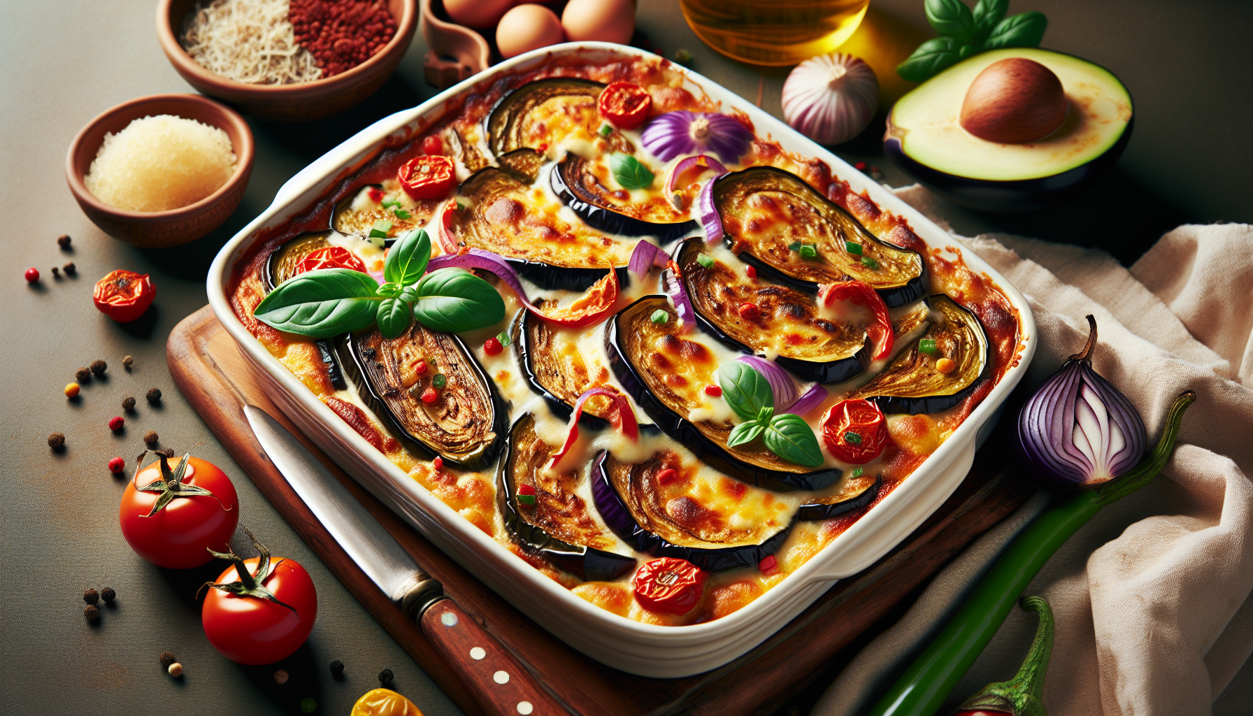 melanzane gratinate al forno